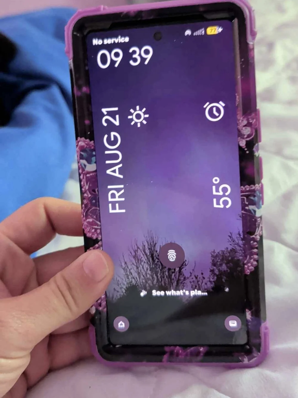 Google Pixel 7 Unlocked Odision Smartphone with Pink Protective Case& Extra Case